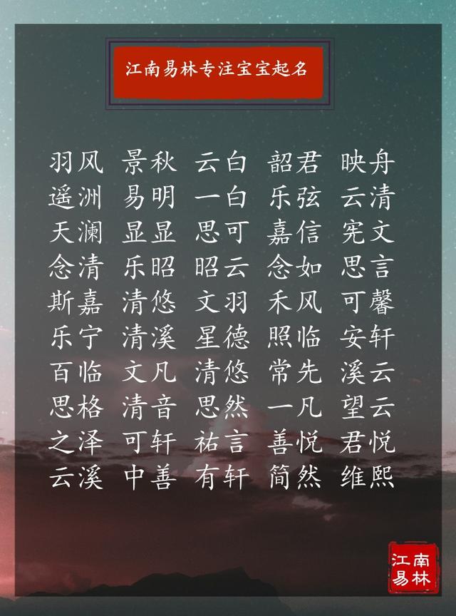 八字宝宝取名宝宝起名